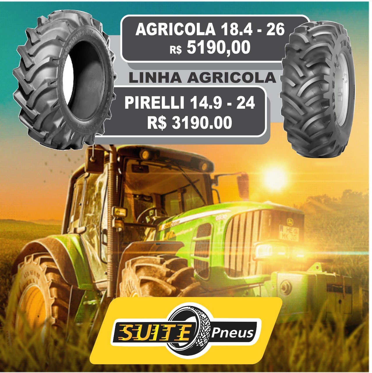 valor do pneu 14 9 24